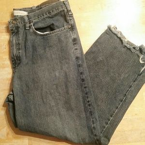 Lee Relaxed Straight Leg Dark Wash Jeans